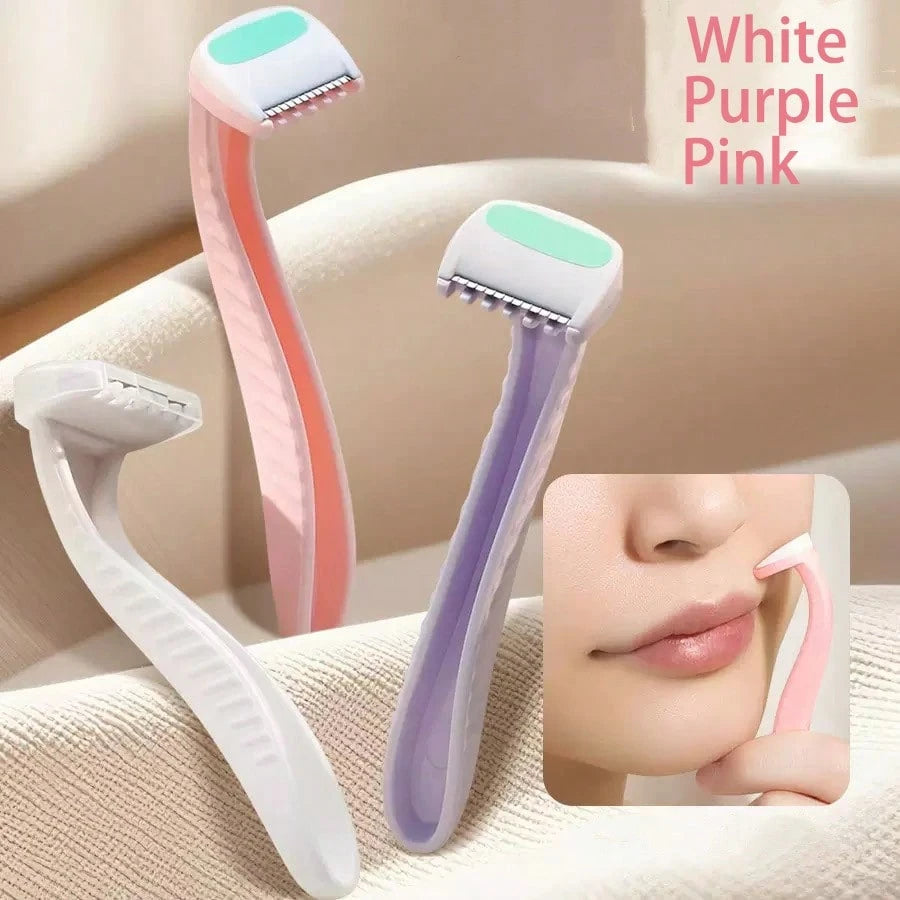 Mini Women's Painless Underarm & Bikini Hair Trimmer- Reusable Razor, Smooth Skin, No Irritation, No Cuts, Multiple Colors Available