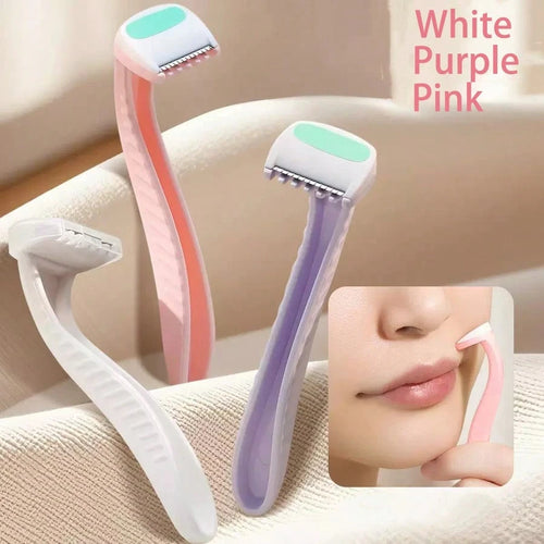 Mini Women's Painless Underarm & Bikini Hair Trimmer- Reusable Razor, Smooth Skin, No Irritation, No Cuts, Multiple Colors Available