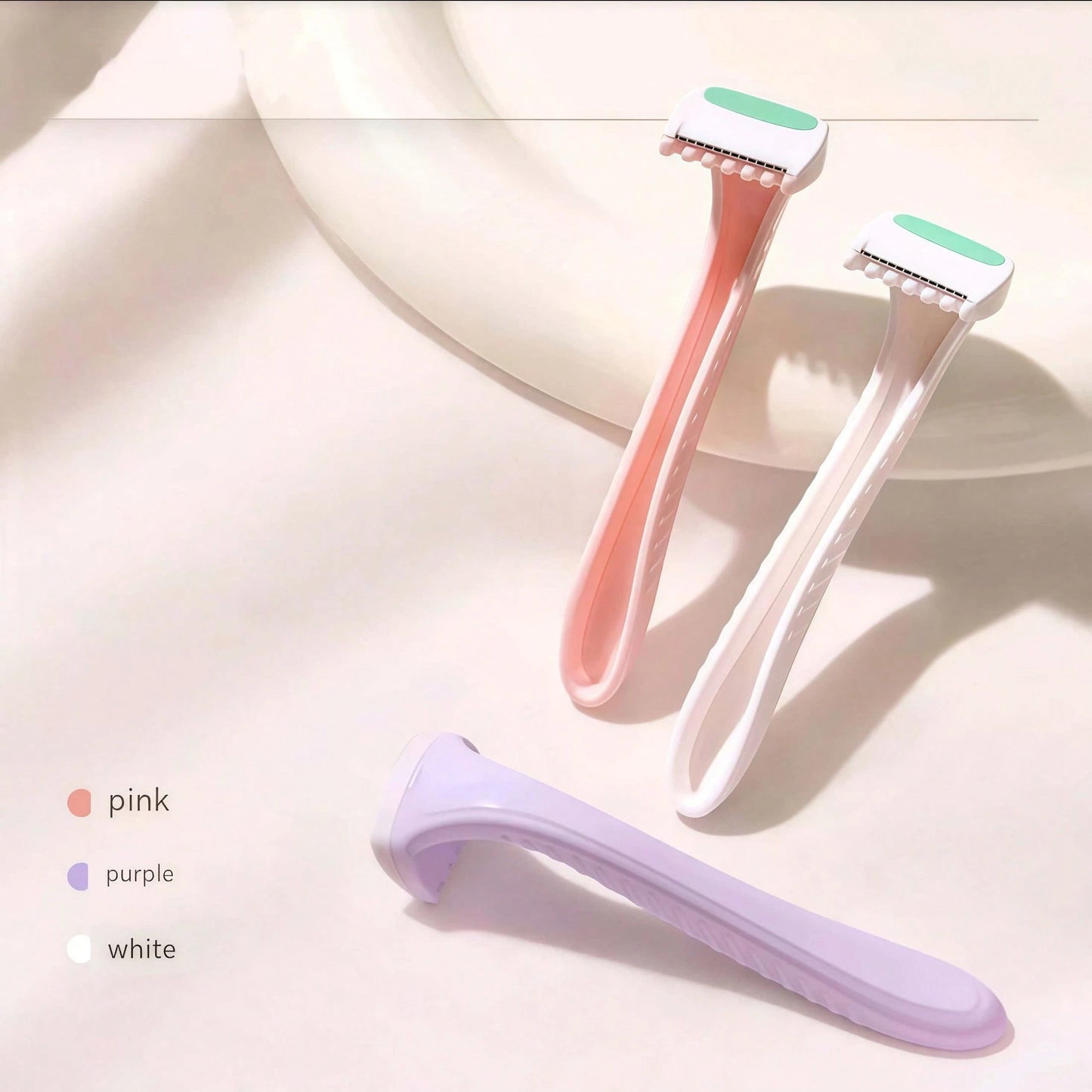Mini Women's Painless Underarm & Bikini Hair Trimmer- Reusable Razor, Smooth Skin, No Irritation, No Cuts, Multiple Colors Available