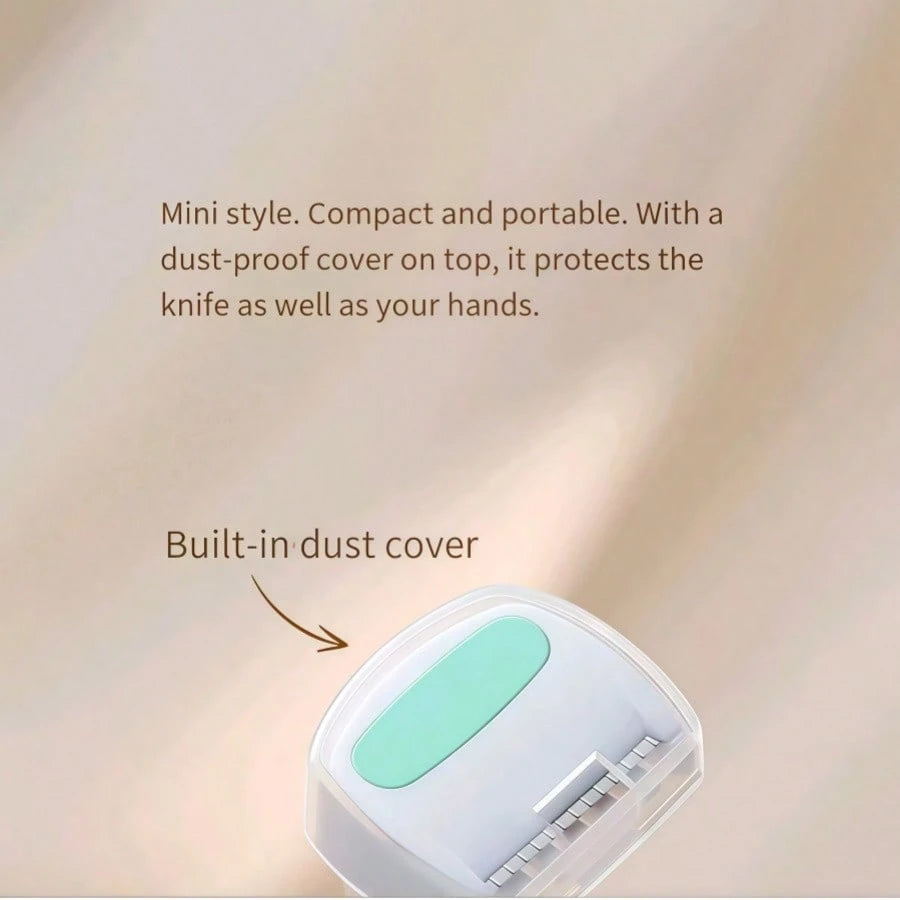 Mini Women's Painless Underarm & Bikini Hair Trimmer- Reusable Razor, Smooth Skin, No Irritation, No Cuts, Multiple Colors Available