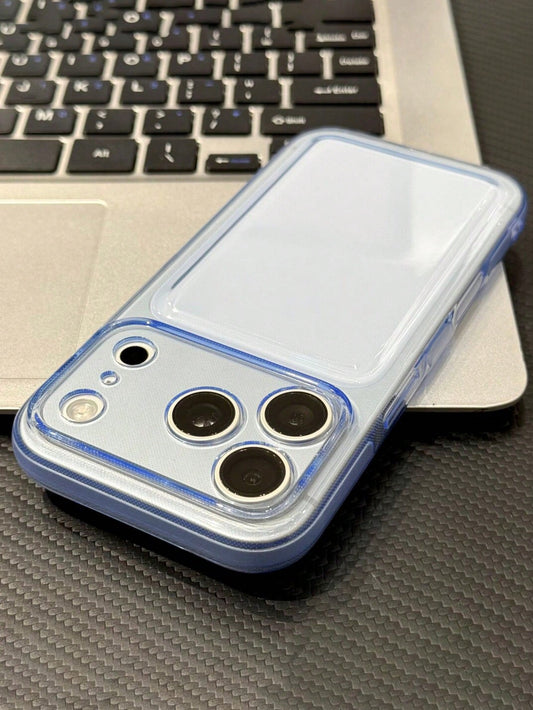 Minimalist 3D Soap-Feel Solid Color Semi-Transparent Phone Case, Compatible With IPhone 17 Pro Max 17 Pro 17 16 Pro Max 16 Pro 16 15 14 13 Pro Max, Lens Protection Back Cover