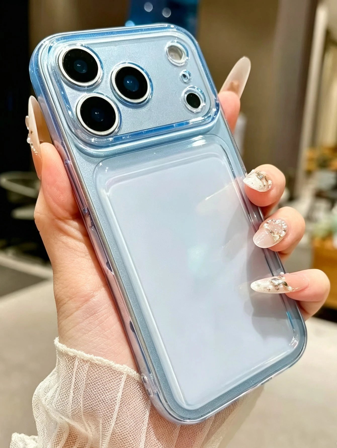 Minimalist 3D Soap-Feel Solid Color Semi-Transparent Phone Case, Compatible With IPhone 17 Pro Max 17 Pro 17 16 Pro Max 16 Pro 16 15 14 13 Pro Max, Lens Protection Back Cover