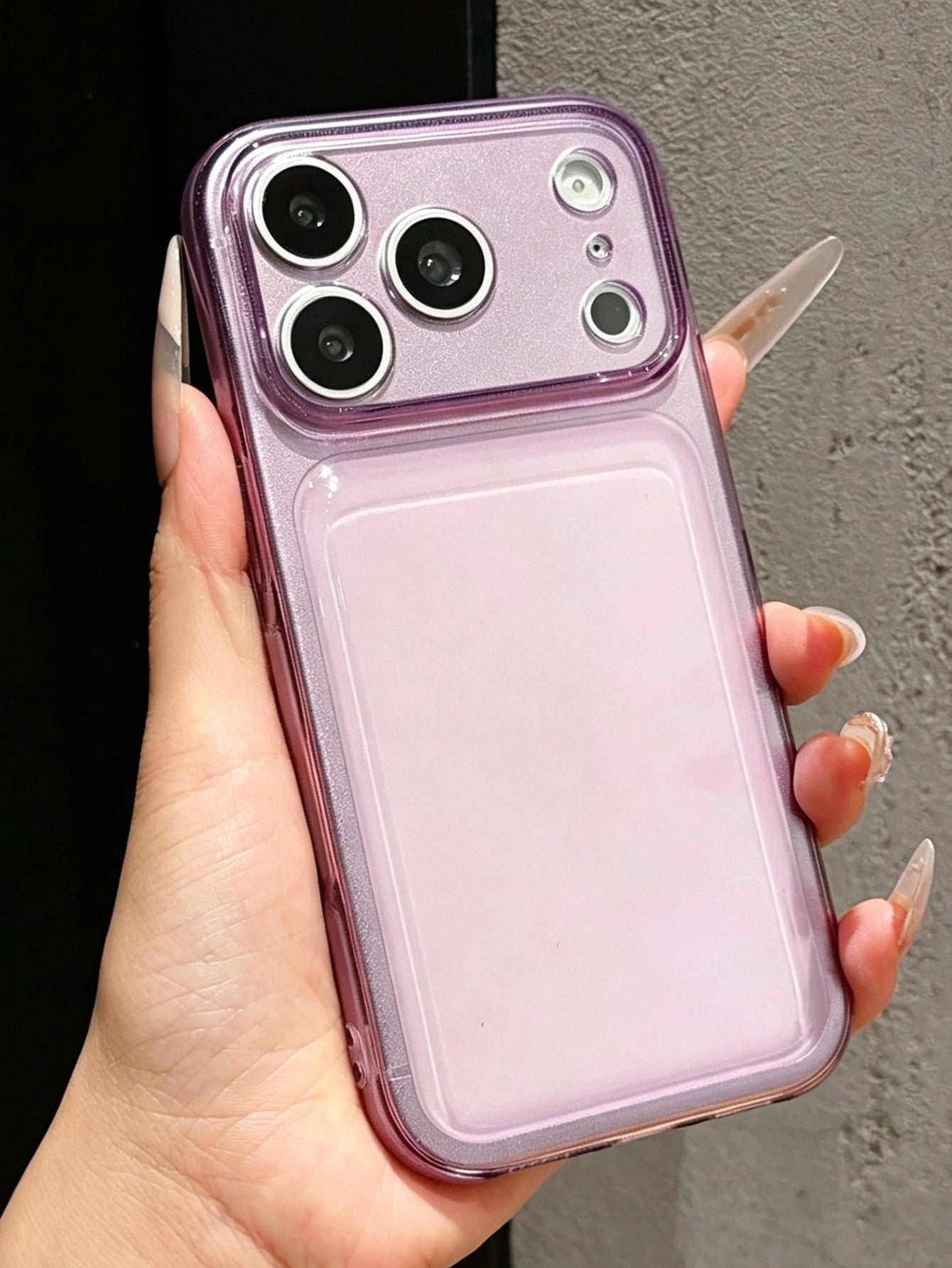 Minimalist 3D Soap-Feel Solid Color Semi-Transparent Phone Case, Compatible With IPhone 17 Pro Max 17 Pro 17 16 Pro Max 16 Pro 16 15 14 13 Pro Max, Lens Protection Back Cover