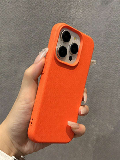 Minimalist High-Quality Leather Texture Phone Case Compatible With IPhone 17 Pro Max/17 Pro/17/16 Pro Max/16 Pro/16/16 Plus/16e/15/15 Pro Max/15 Pro/15 Plus/11/12/13/14 Pro Max/11 Pro Max/12 Pro/12 Pr