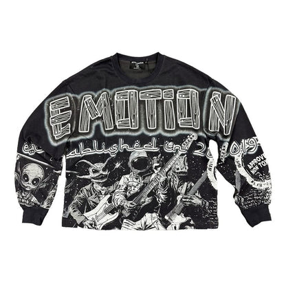 Mixed emotion“Astro” Long Sleeve