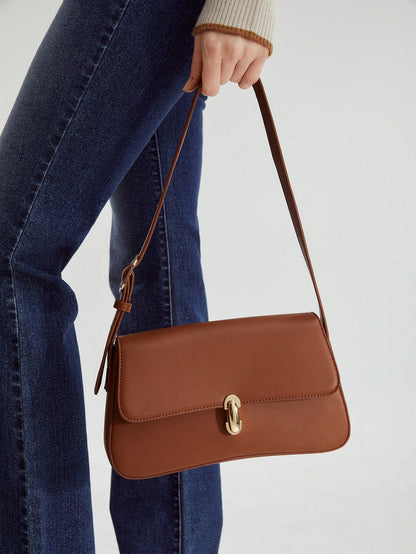 MOTF PREMIUM MINIMALIST CASUAL SHOULDER BAG, COMMUTE, BUSINESS CASUAL WOMAN BAG PERFECT FOR OFFICE BUSINESS AND WORK