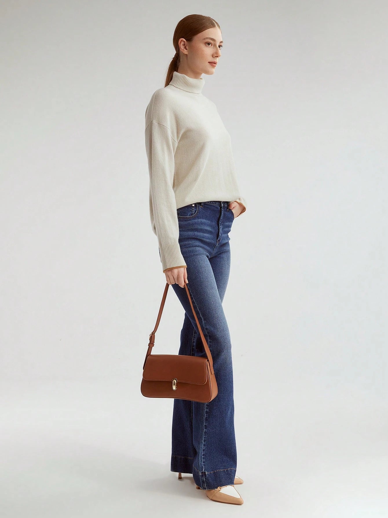 MOTF PREMIUM MINIMALIST CASUAL SHOULDER BAG, COMMUTE, BUSINESS CASUAL WOMAN BAG PERFECT FOR OFFICE BUSINESS AND WORK