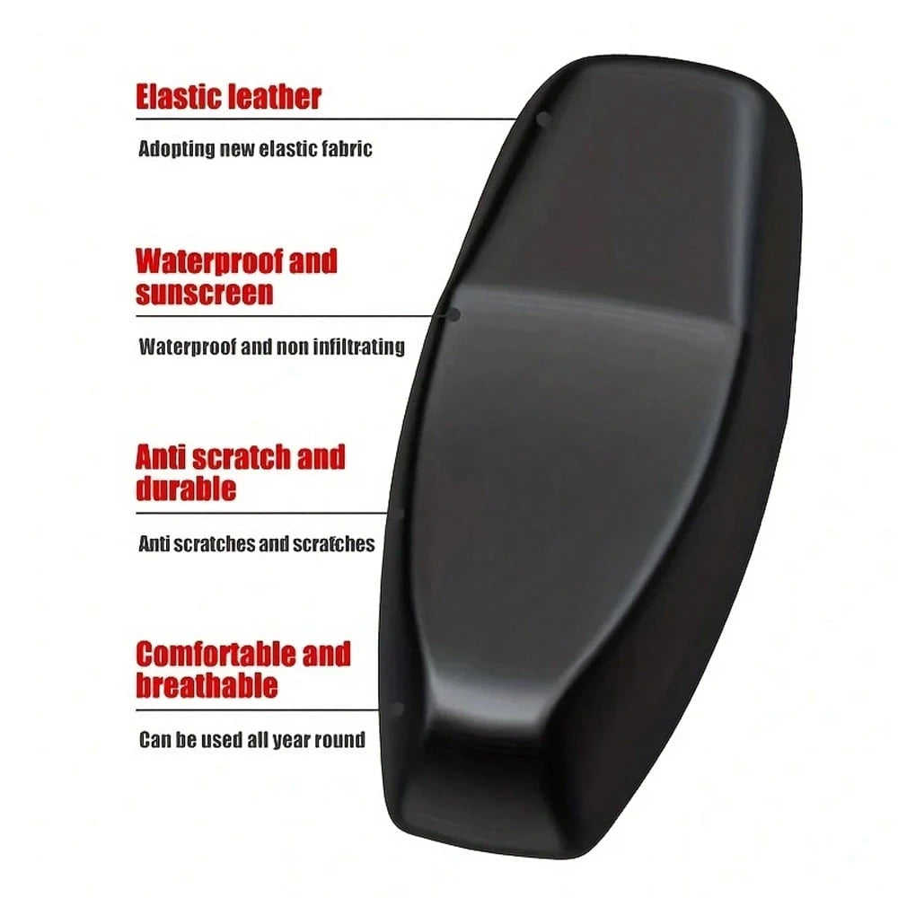 Motorcycle Seat Cover, Waterproof Dustproof Rainproof Sunproof Motorcycle Scooter Seat Cover, Seat Protector Accessory