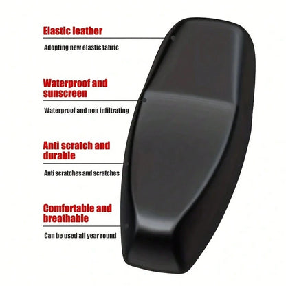 Motorcycle Seat Cover, Waterproof Dustproof Rainproof Sunproof Motorcycle Scooter Seat Cover, Seat Protector Accessory