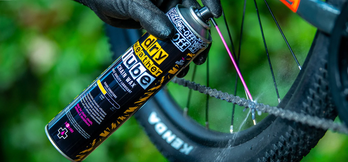 MUC-OFF BIKE DRY WEATHER LUBE CHAIN WAX AEROSOL SPRAY