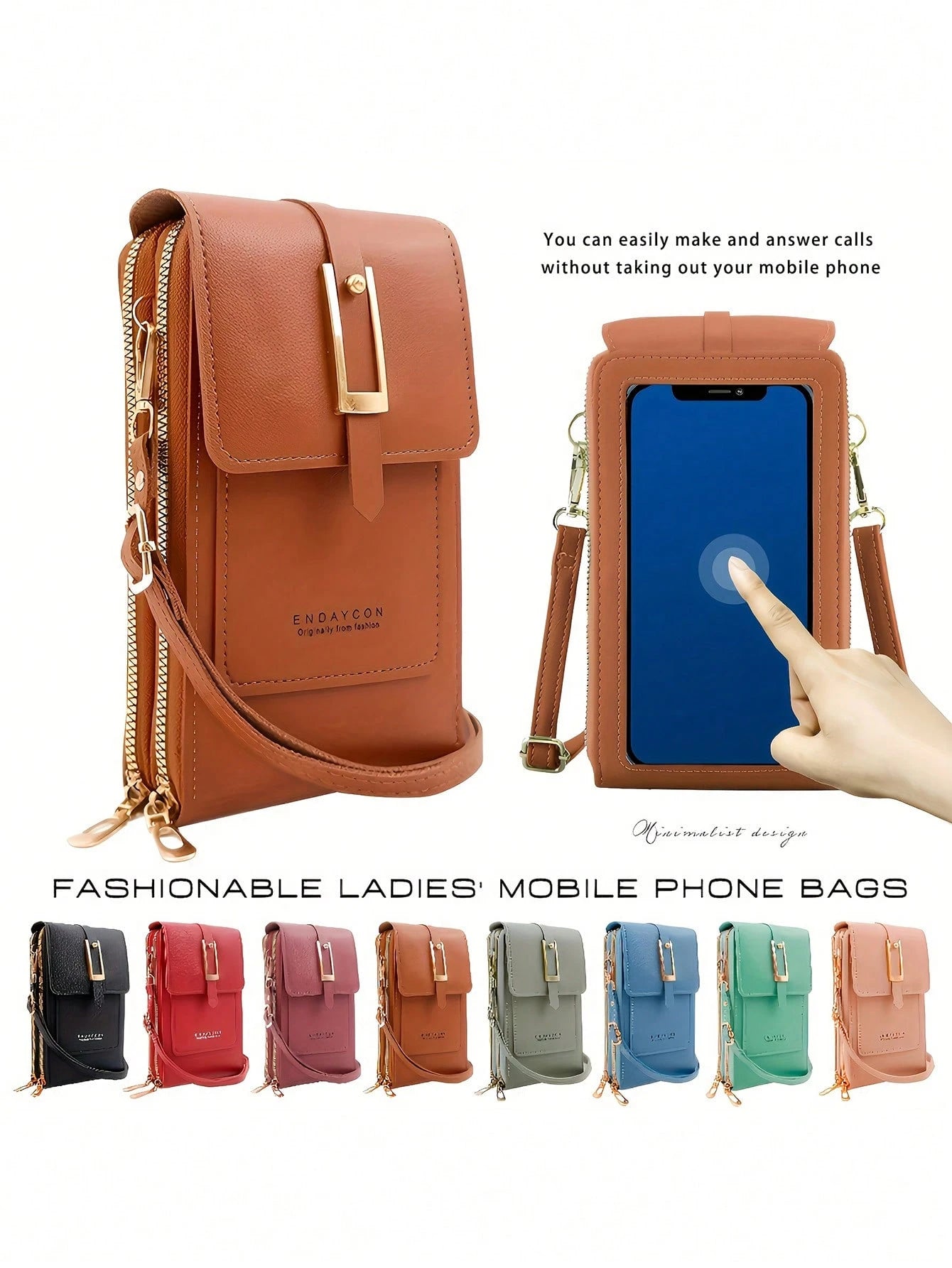 Multifunctional Touchscreen Phone Wallet, Suitable For Daily Commute And Travel, Perfect Gift. Women's Handbag And Wallet- Teacher Appreciation Gift