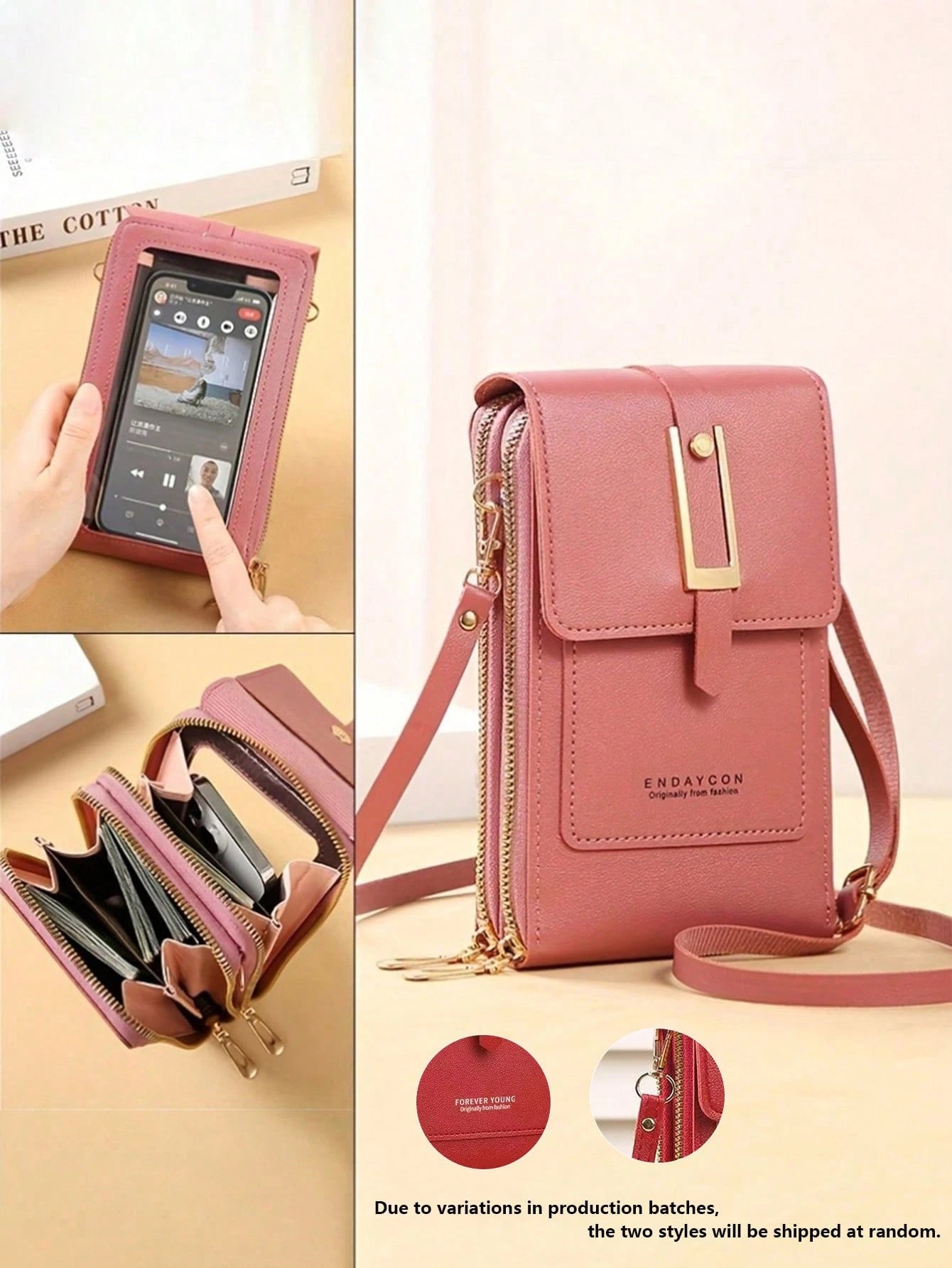 Multifunctional Touchscreen Phone Wallet, Suitable For Daily Commute And Travel, Perfect Gift. Women's Handbag And Wallet- Teacher Appreciation Gift