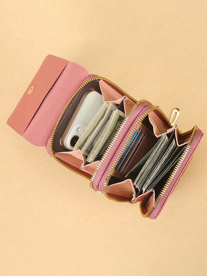 Multifunctional Touchscreen Phone Wallet, Suitable For Daily Commute And Travel, Perfect Gift. Women's Handbag And Wallet- Teacher Appreciation Gift