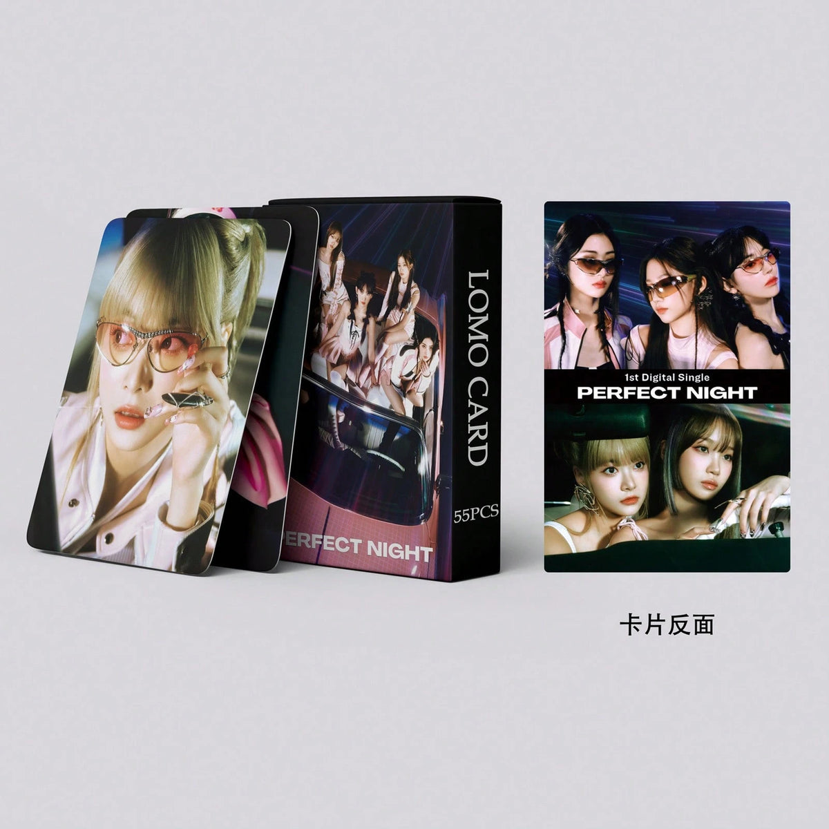 New 55pcs L-Card Perfect Night K-POP LOMO Photocards, Collectible Cards For Card Album, Wallet, Backpack, Decorative Display, Desk Ornament, Gift For Friends, Bookmark, Fan Merchandise, Valentine's Da
