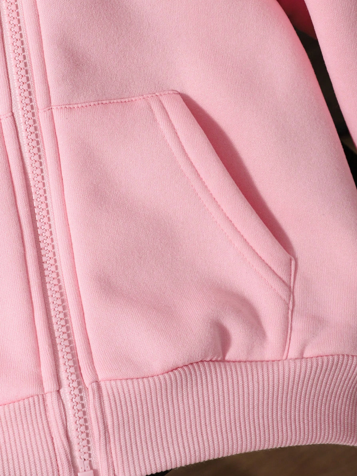 New Autumn/Winter Young Girl Jacket Coat With Zipper Hooded Sweatshirt, Bow Print Versatile Top Outerwear