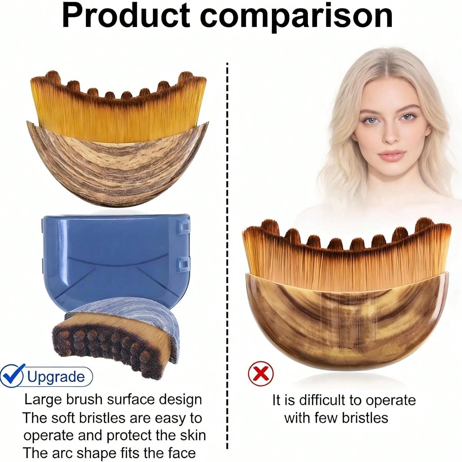 New Lymphatic Contour Face Brush, Dry Brushing Face Brush, Lymphatic Drainage Massager For Face, Chin & Jawline Sculpting, Ergonomically Designed To Fit The Skin Precisely And Relieve Fatigue