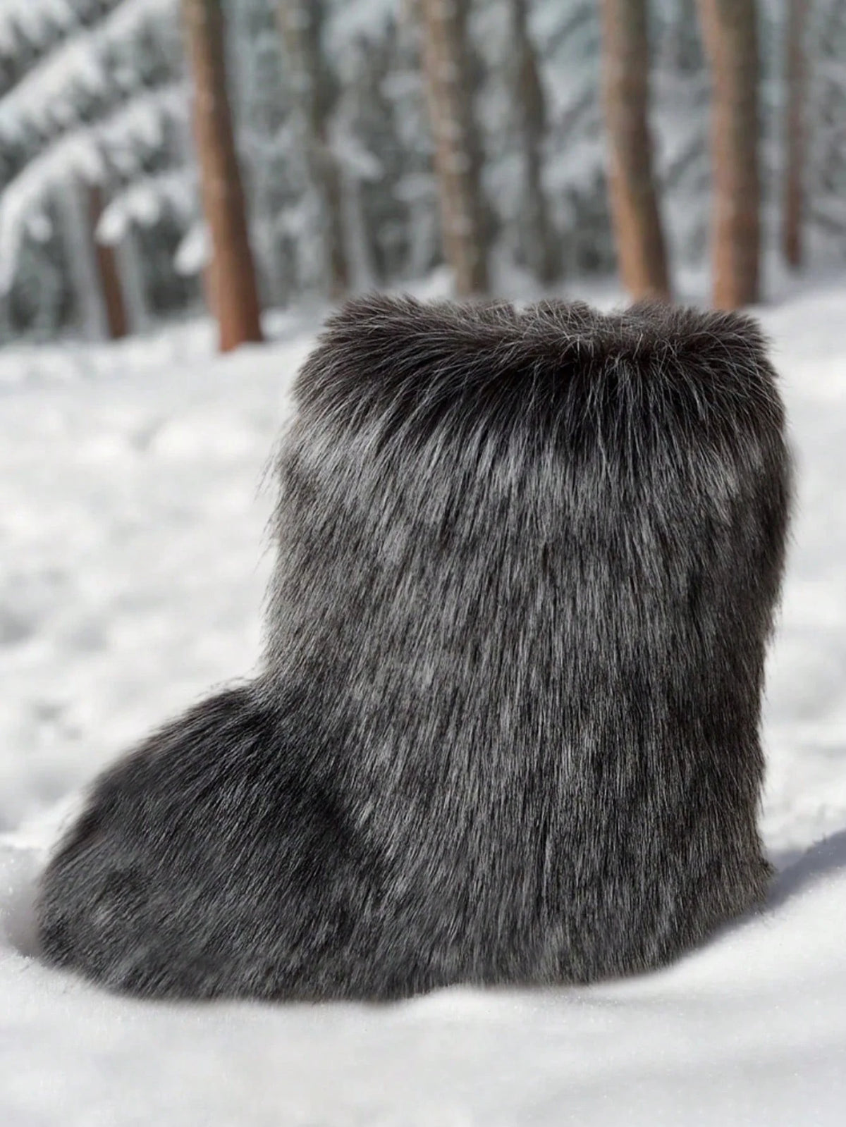 New Plush Lined Fashion Casual Furry Snow Boots, Warm And Anti-Slip For Men/Women, Couple Boots, Winter Boots