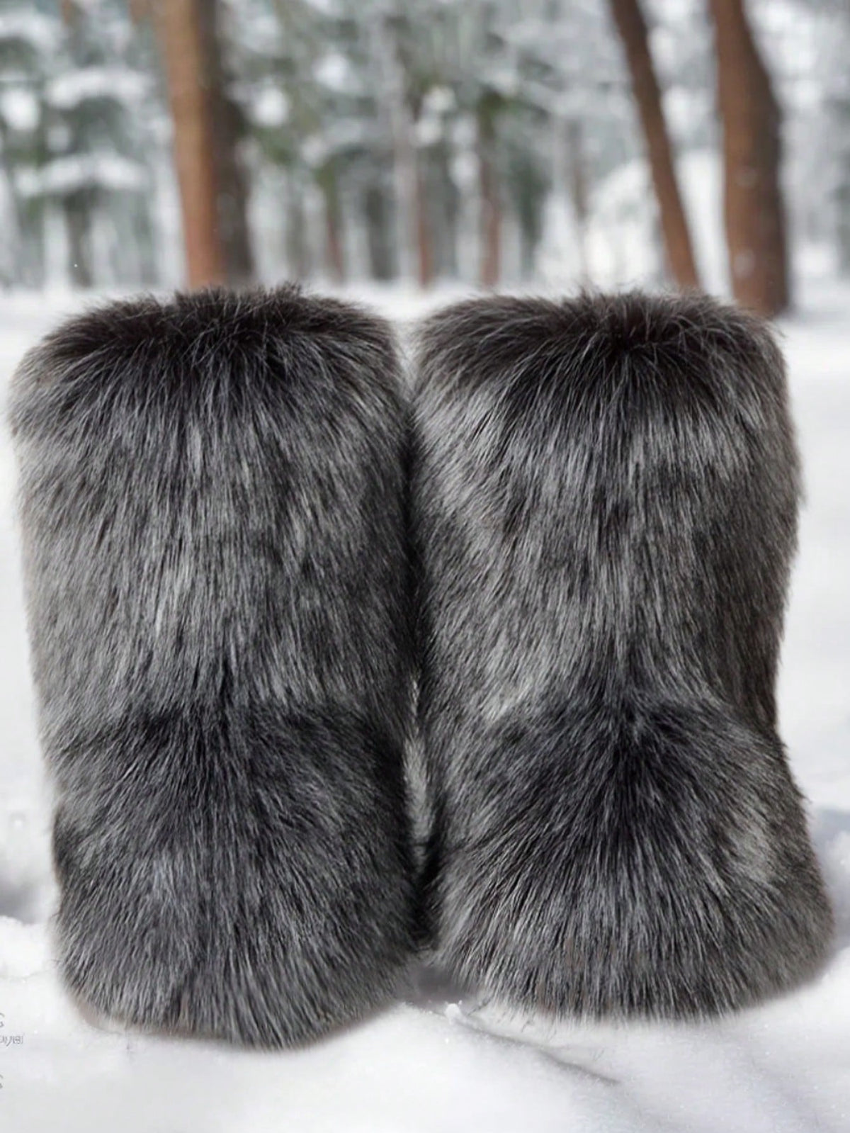 New Plush Lined Fashion Casual Furry Snow Boots, Warm And Anti-Slip For Men/Women, Couple Boots, Winter Boots
