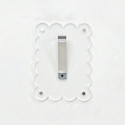 New Universal Acrylic Magnetic Photo Clip Accessories, Refrigerator Magnets, Transparent Magnetic Instant Camera Photo Frames, Car Rearview Mirror Photo Clips, Personalized DIY Car Decor Photo Frames
