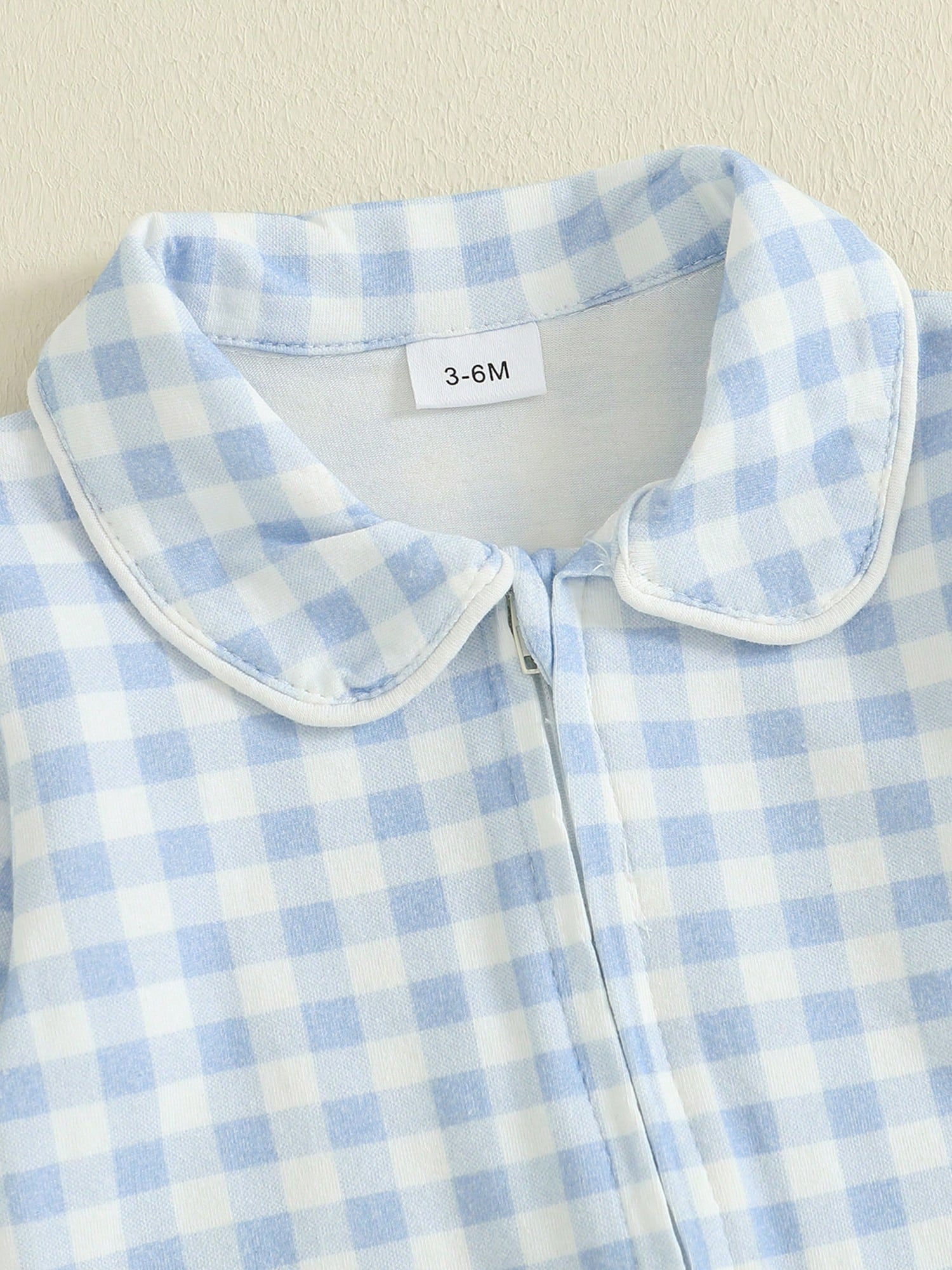 Newborn Baby Boy Romper Coming Home Outfit Infant Long Sleeve One Piece Jumpsuit Fall Winter Clothes Doll Collar Long Sleeve Zipper