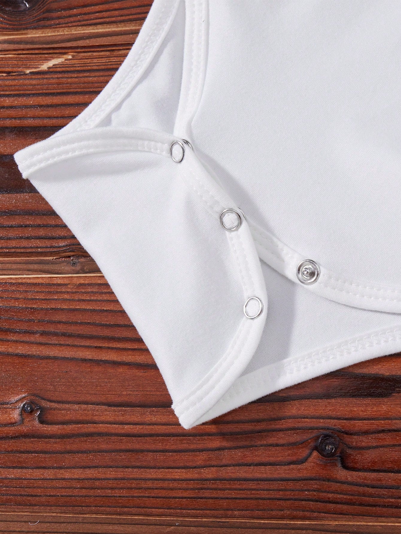 Newborn Baby Boys Slogan Print Short Sleeve Bodysuit
