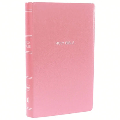 NKJV, Gift And Award Bible, Leather-Look, Pink, Red Letter Edition (Paperback) By Thomas Nelson