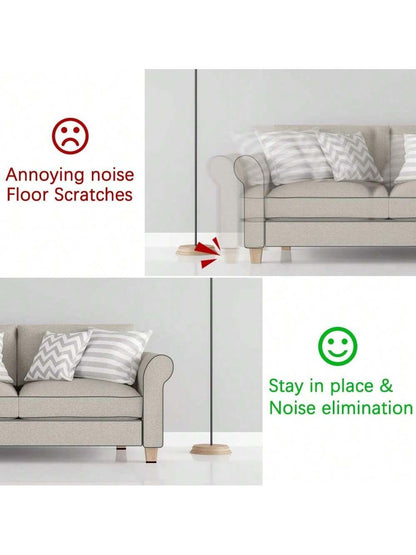 Non Slip Furniture Pads- 44pcs 1 In And 2 In Furniture Grippers, Non Skid For Furniture Legs,Self Adhesive Rubber Furniture Feet, Anti Slide Hardwood Floor Protector For Keep Couch Stoppers