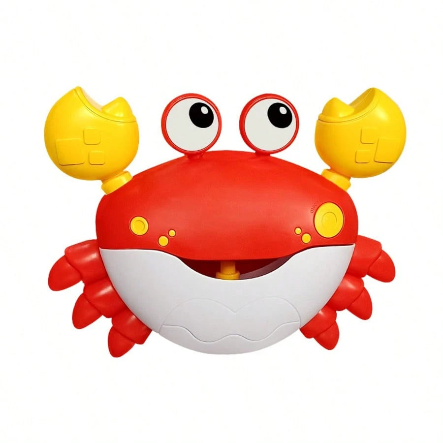 Oaoleer 1pc Crab Bubble Bath Maker For The Bathtub,Blows Bubbles And Plays 12 Children's Songs,Sing-Along Bath Bubble Machine Baby, Toddler Kids Toys Makes Great Gifts For 3 Years Girl Boy