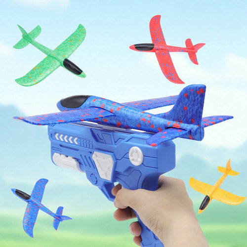 Outdoor Game Foam Dart Airplane, Parent-Child Interactive Foam Airplane Shooting Toy, Throwing Foam Airplane, Children's Birthday Gift For Boys And Girls