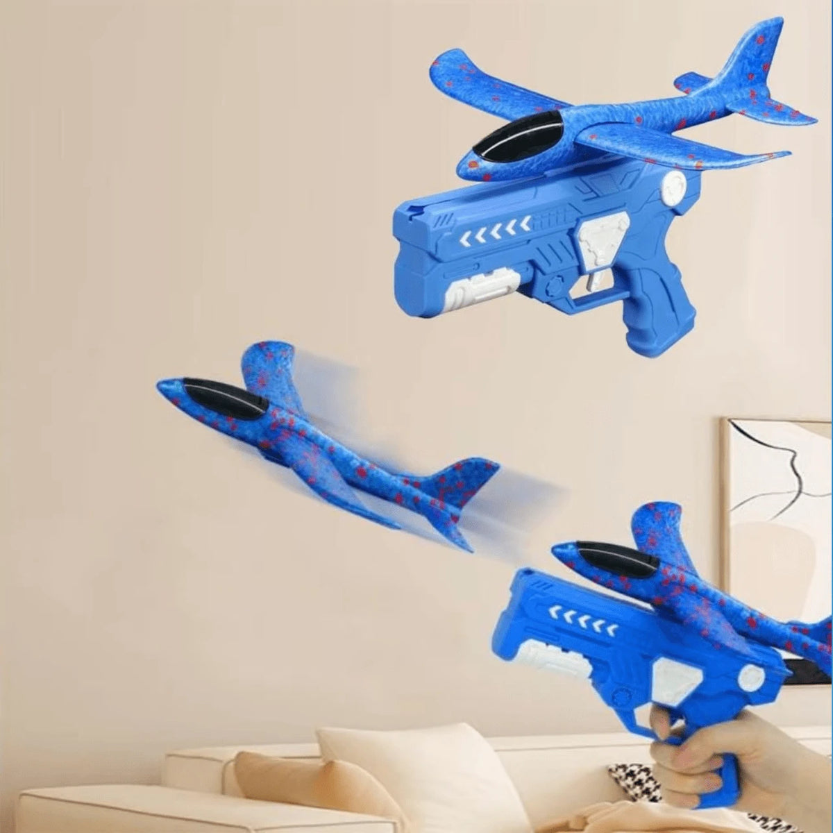 Outdoor Game Foam Dart Airplane, Parent-Child Interactive Foam Airplane Shooting Toy, Throwing Foam Airplane, Children's Birthday Gift For Boys And Girls