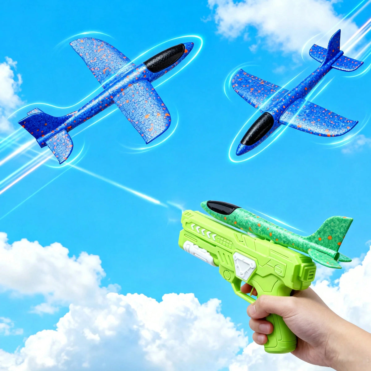 Outdoor Game Foam Dart Airplane, Parent-Child Interactive Foam Airplane Shooting Toy, Throwing Foam Airplane, Children's Birthday Gift For Boys And Girls