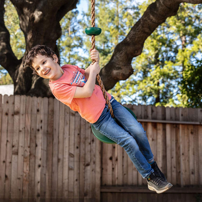 Outdoor Single Disk Tree Swing