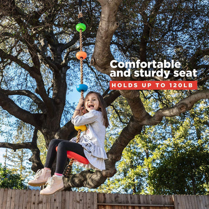 Outdoor Single Disk Tree Swing