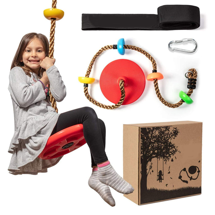 Outdoor Single Disk Tree Swing
