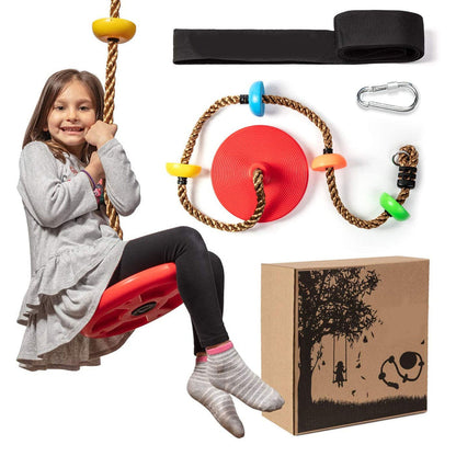 Outdoor Single Disk Tree Swing