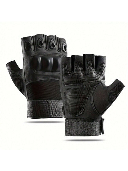Padded Fitness Gloves For Men And Women, Featuring A Fingerless Design, Are Suitable For Gym Training, Suspension Training, Weightlifting, Cycling, Pull-Ups, Rowing, And Other Sports. They Are Ideal F
