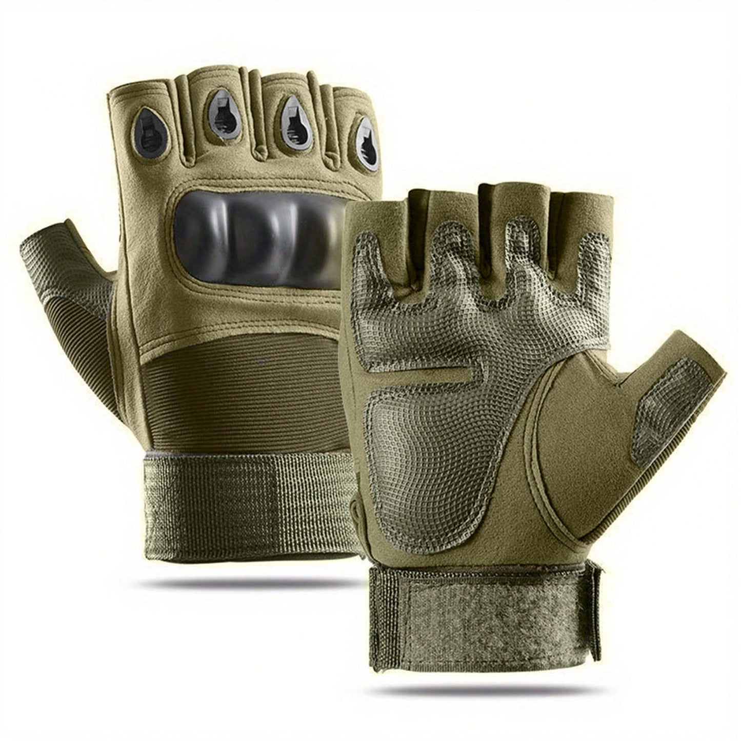 Padded Fitness Gloves For Men And Women, Featuring A Fingerless Design, Are Suitable For Gym Training, Suspension Training, Weightlifting, Cycling, Pull-Ups, Rowing, And Other Sports. They Are Ideal F