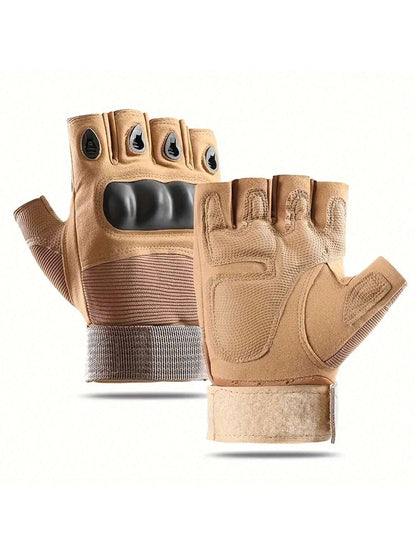 Padded Fitness Gloves For Men And Women, Featuring A Fingerless Design, Are Suitable For Gym Training, Suspension Training, Weightlifting, Cycling, Pull-Ups, Rowing, And Other Sports. They Are Ideal F