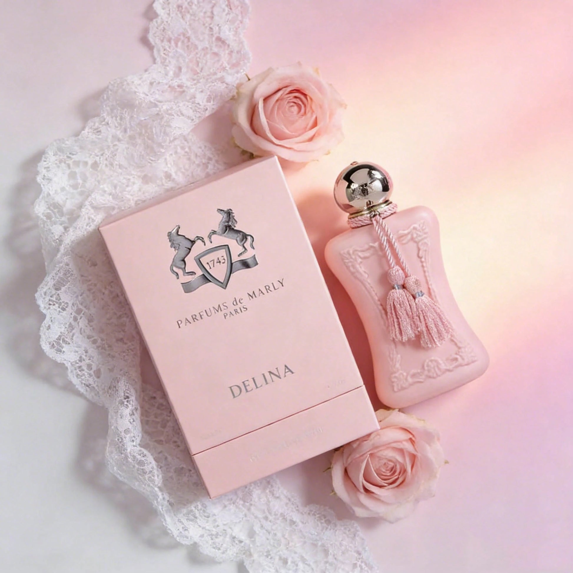 Parfums De Marly Delina 75ml Fresh Floral Fruity Women's Perfume Gift For Daily Wear