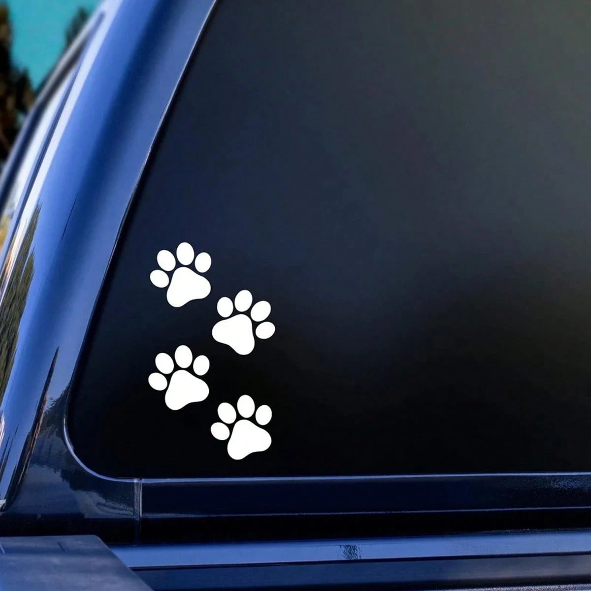 Paw Print Vinyl Stickers, Dog Paw Car Stickers, Cat Paw Car Stickers, Dog Mom Gifts, Cat Mom Gifts, Laptop Stickers, Travel Mug Stickers, Vinyl Stickers, Car Parts