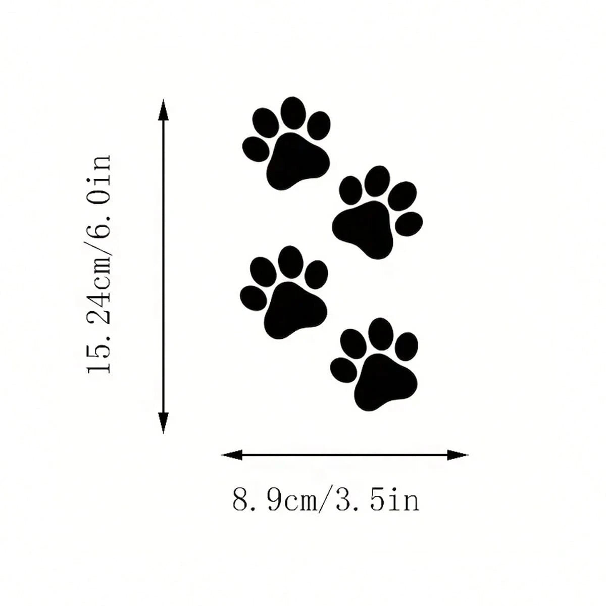 Paw Print Vinyl Stickers, Dog Paw Car Stickers, Cat Paw Car Stickers, Dog Mom Gifts, Cat Mom Gifts, Laptop Stickers, Travel Mug Stickers, Vinyl Stickers, Car Parts