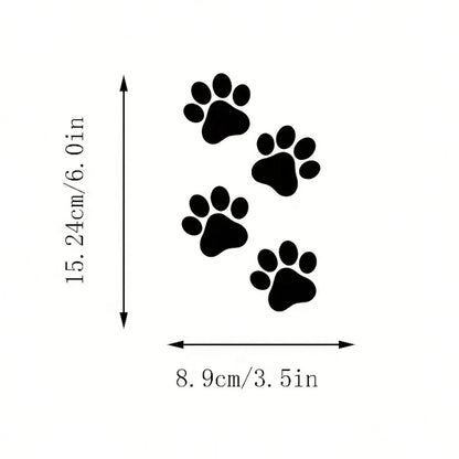 Paw Print Vinyl Stickers, Dog Paw Car Stickers, Cat Paw Car Stickers, Dog Mom Gifts, Cat Mom Gifts, Laptop Stickers, Travel Mug Stickers, Vinyl Stickers, Car Parts