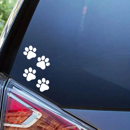 Paw Print Vinyl Stickers, Dog Paw Car Stickers, Cat Paw Car Stickers, Dog Mom Gifts, Cat Mom Gifts, Laptop Stickers, Travel Mug Stickers, Vinyl Stickers, Car Parts