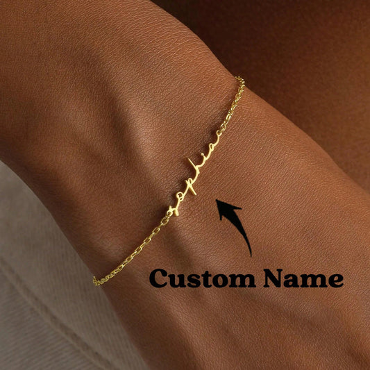Personalized Name Bracelet, Customized Name Jewelry, Exquisite Layered Bracelet, Women's Gift, Personalized Jewelry, Bridesmaid Gift Perfect Choice For Mom's Birthday, Christmas, Anniversary Gifts