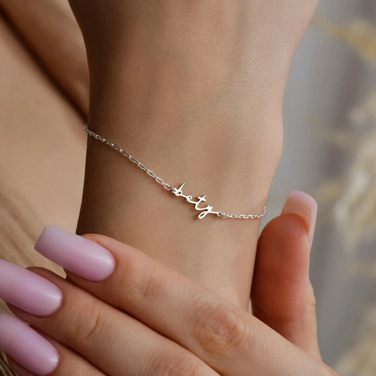 Personalized Name Bracelet, Customized Name Jewelry, Exquisite Layered Bracelet, Women's Gift, Personalized Jewelry, Bridesmaid Gift Perfect Choice For Mom's Birthday, Christmas, Anniversary Gifts