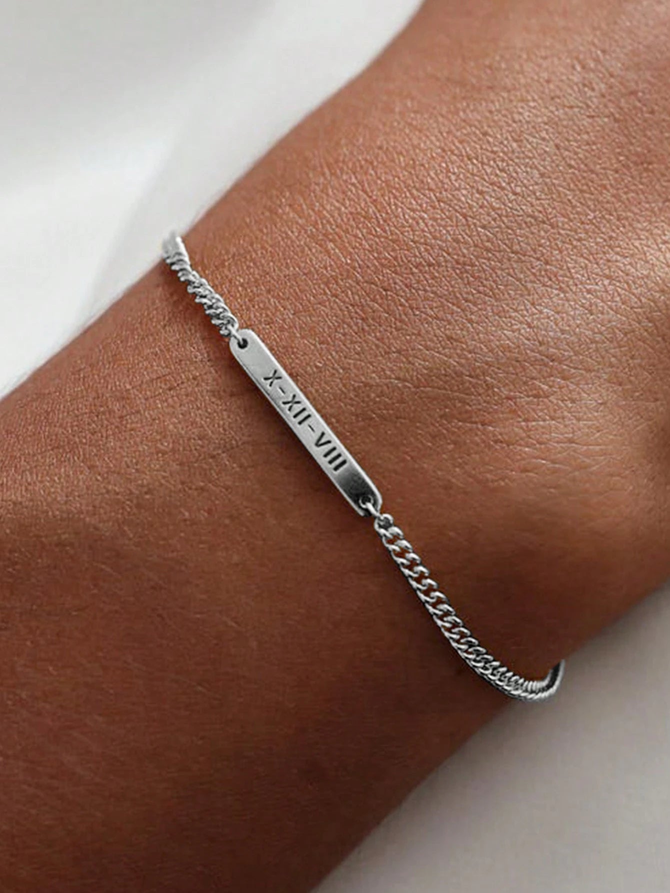 Personalized Name Custom Bracelet, Adjustable Stainless Steel English Letter Customized Handmade Rope, Gift For Valentine's Day, Mother's Day, Classmates, Friends For Party, School, For Teenagers, Stu