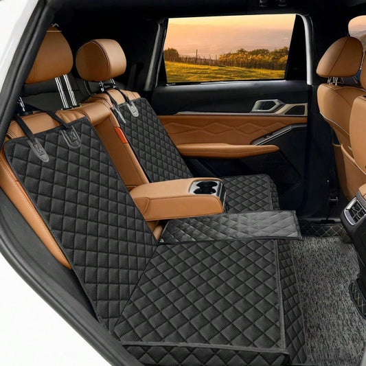 Pet Car Rear Seat Cover, Non Adhesive Rear Seat Protection Pad