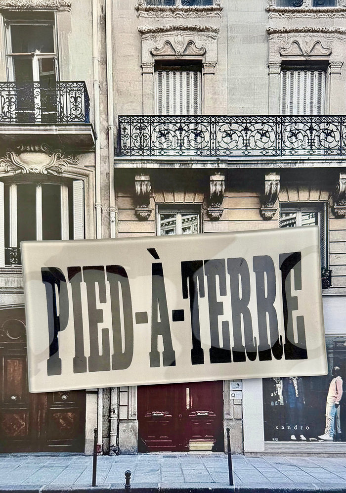 Pied-à-Terre Block Decoupage Glass Tray - Ben's Garden