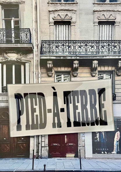 Pied-à-Terre Block Decoupage Glass Tray - Ben's Garden