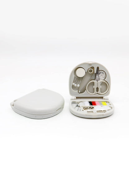pince 1set Convenient Mini Grey Sewing Box